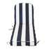 Ranu Extra Thick Outdoor Cushion Set – Black Striped Patio Chair Cushions | Outdoor Seat & Back Cushions | Weather-Resistant Outdoor Cushions | Kinwell Furniture